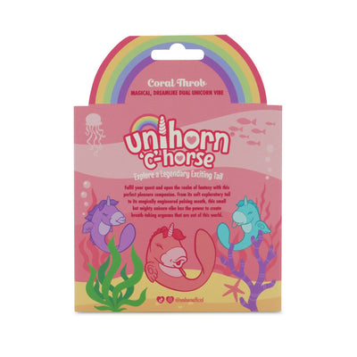 Main image for product index 8: Вібратор-єдиноріжка Unihorn - C Horse - Coral Throb