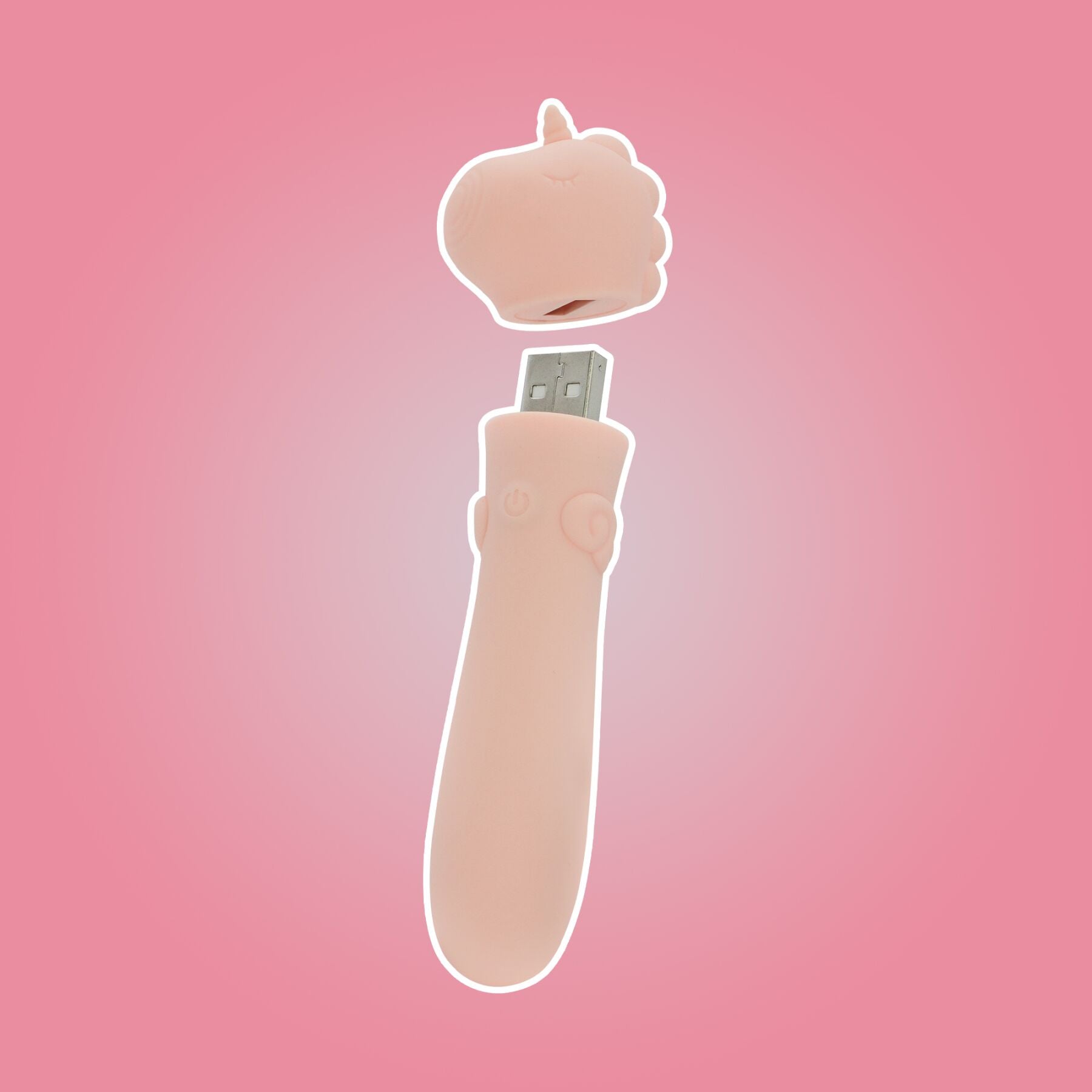 Thumb image for product index 8: Вибратор-единорожка Unihorn USB Bullet - Heart Throb