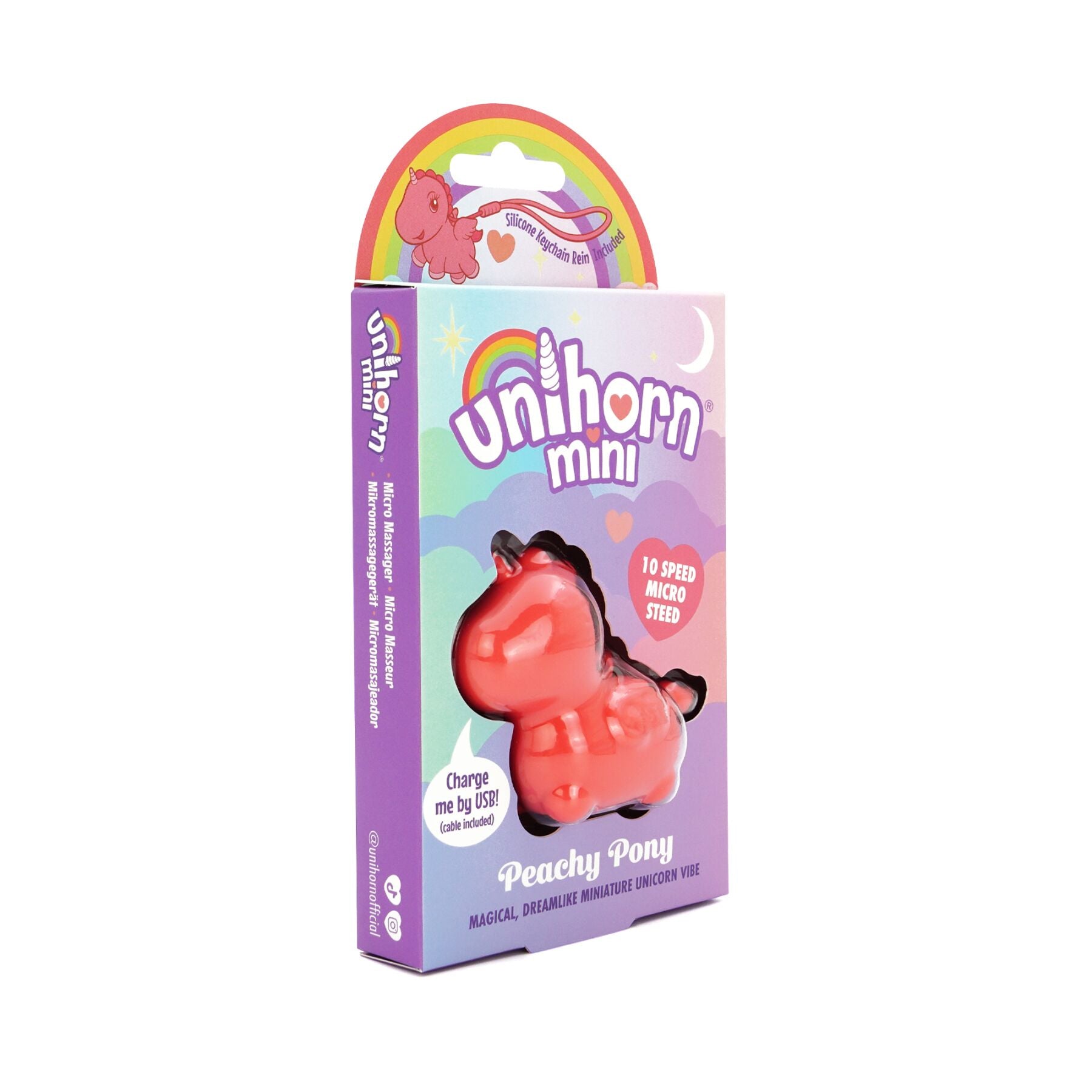 Thumb image for product index 3: Вібратор-єдиноріжка Unihorn Mini - Peachy Pony