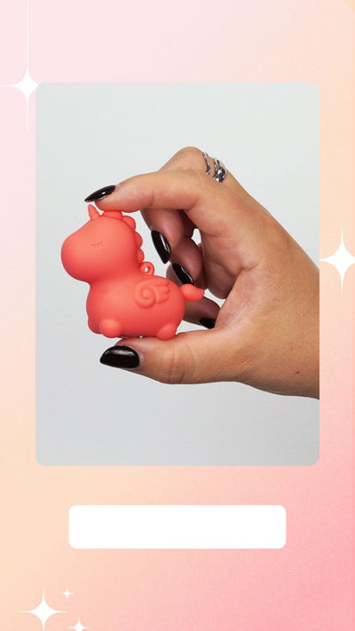 Main image for product index 11: Вібратор-єдиноріжка Unihorn Mini - Peachy Pony