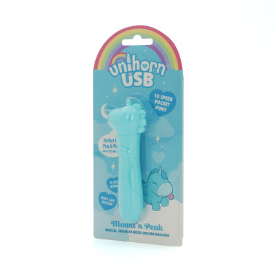 Вибратор-единорожка Unihorn USB Bullet - Mount'n Peak - фото 3