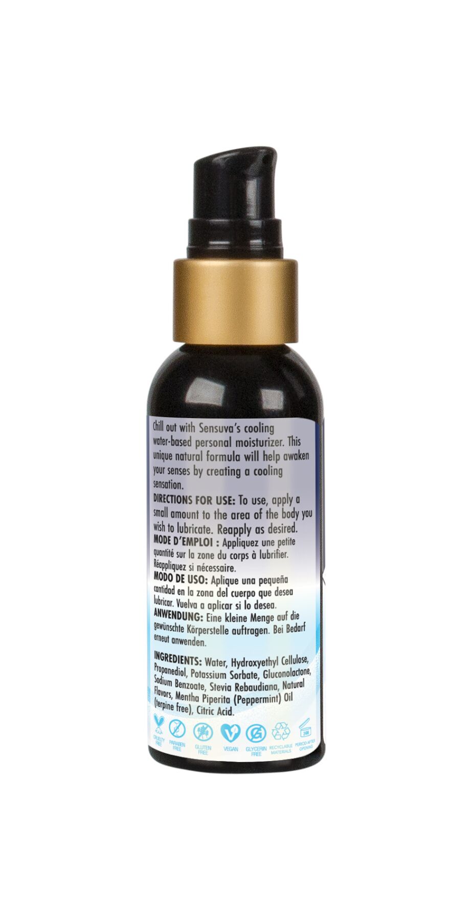 Thumb image for product index 2: Лубрикант на водній основі Sensuva - Arctic Chill Cooling