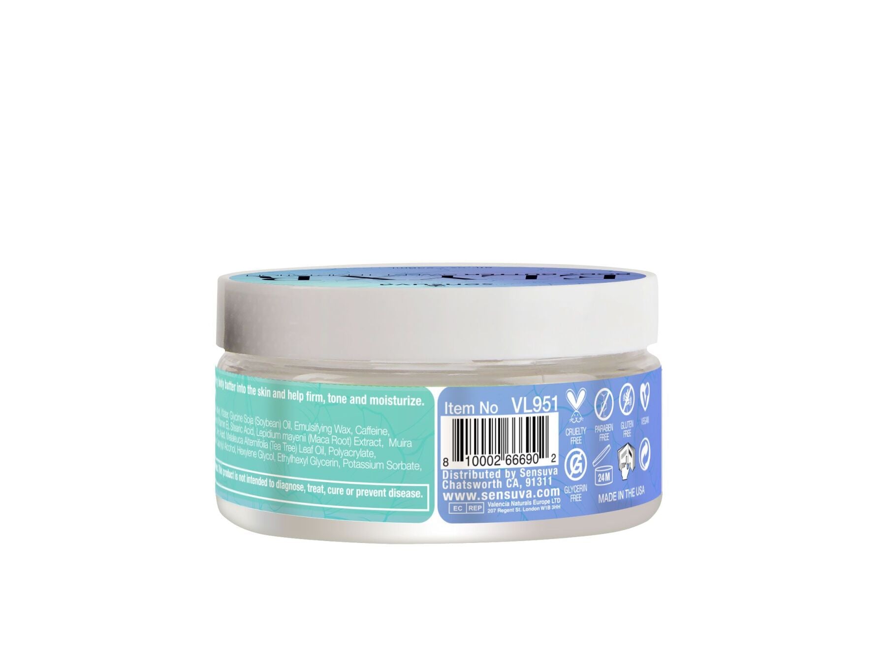 Баттер для тела Sensuva Body Butter - Sweet Temptations  - превью 2