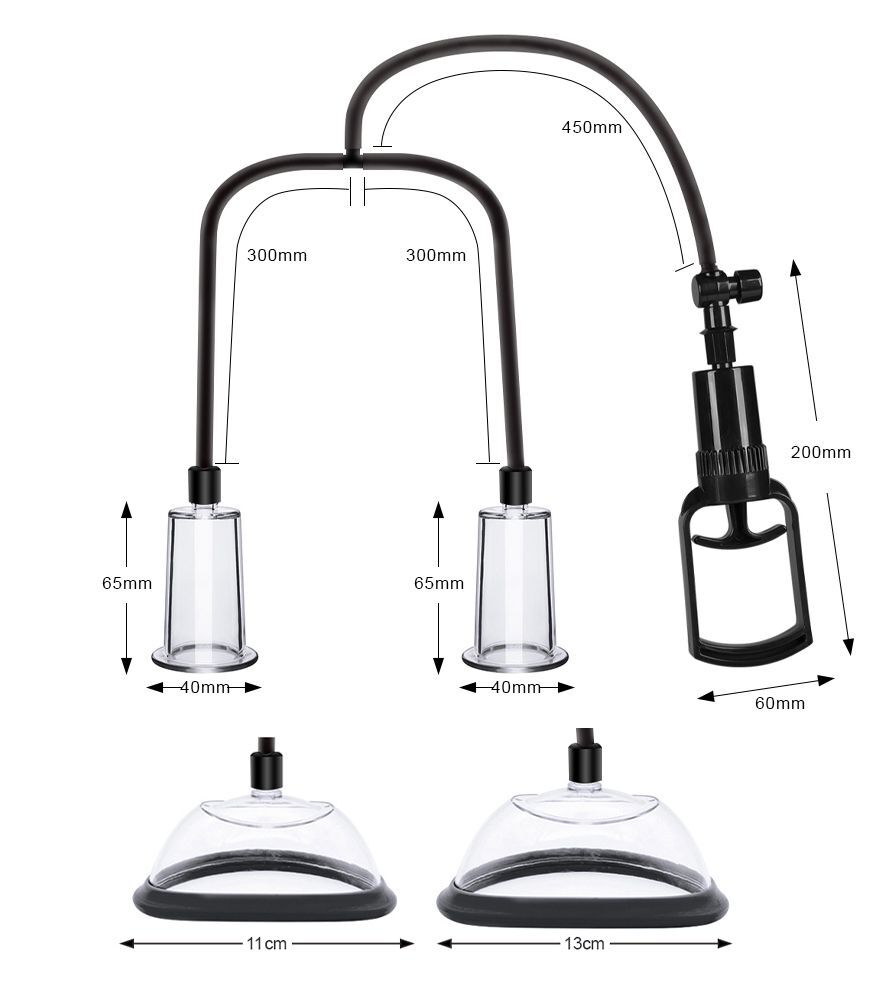 Вакуумна помпа для грудей та сосків Men Powerup Passion Pump - превʼю 2