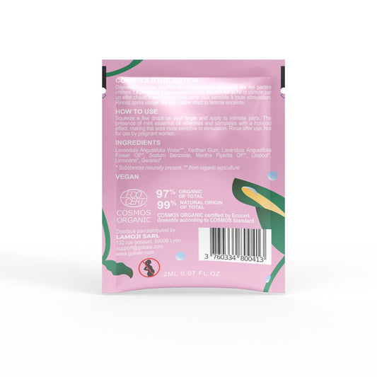 Пробник стимулирующего геля для клитора Goliate Gel Plaisir Féminin _