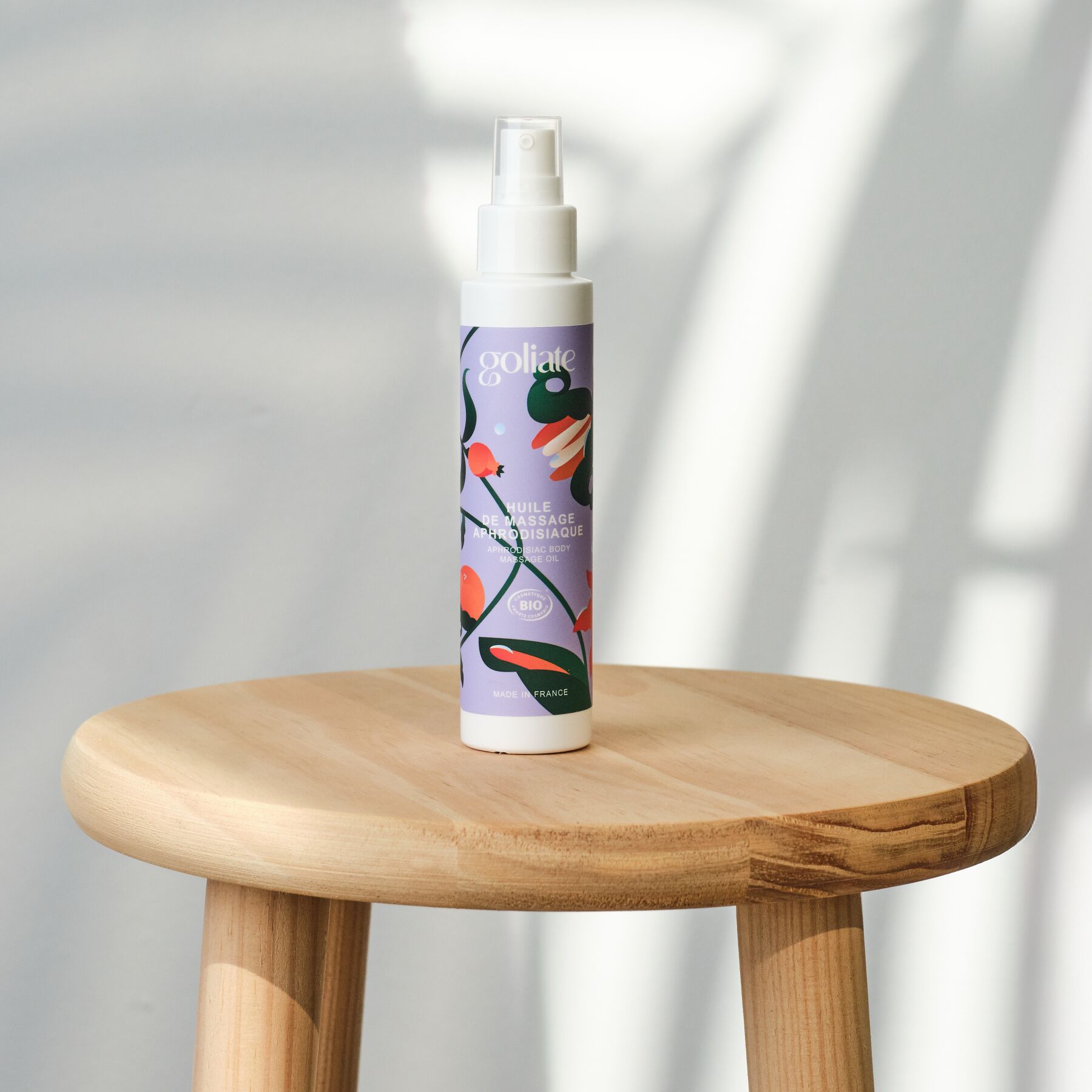 Массажное масло Goliate Huile De Massage Aphrodisiaque, согревающий эффект - превью 5