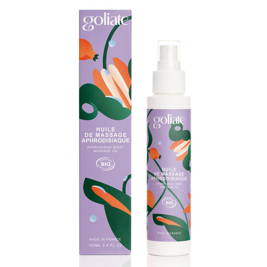 Массажное масло Goliate Huile De Massage Aphrodisiaque, согревающий эффект
