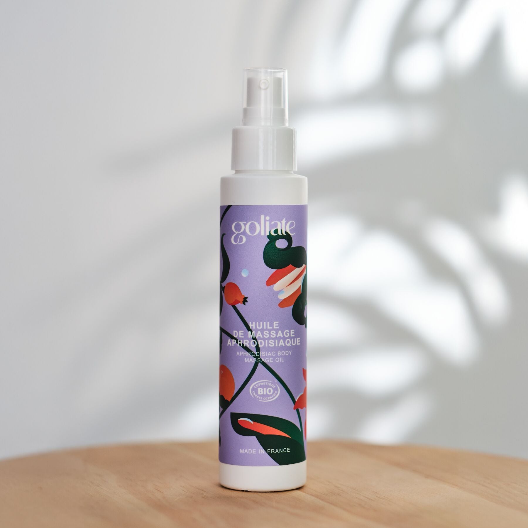 Массажное масло Goliate Huile De Massage Aphrodisiaque, согревающий эффект - превью 4