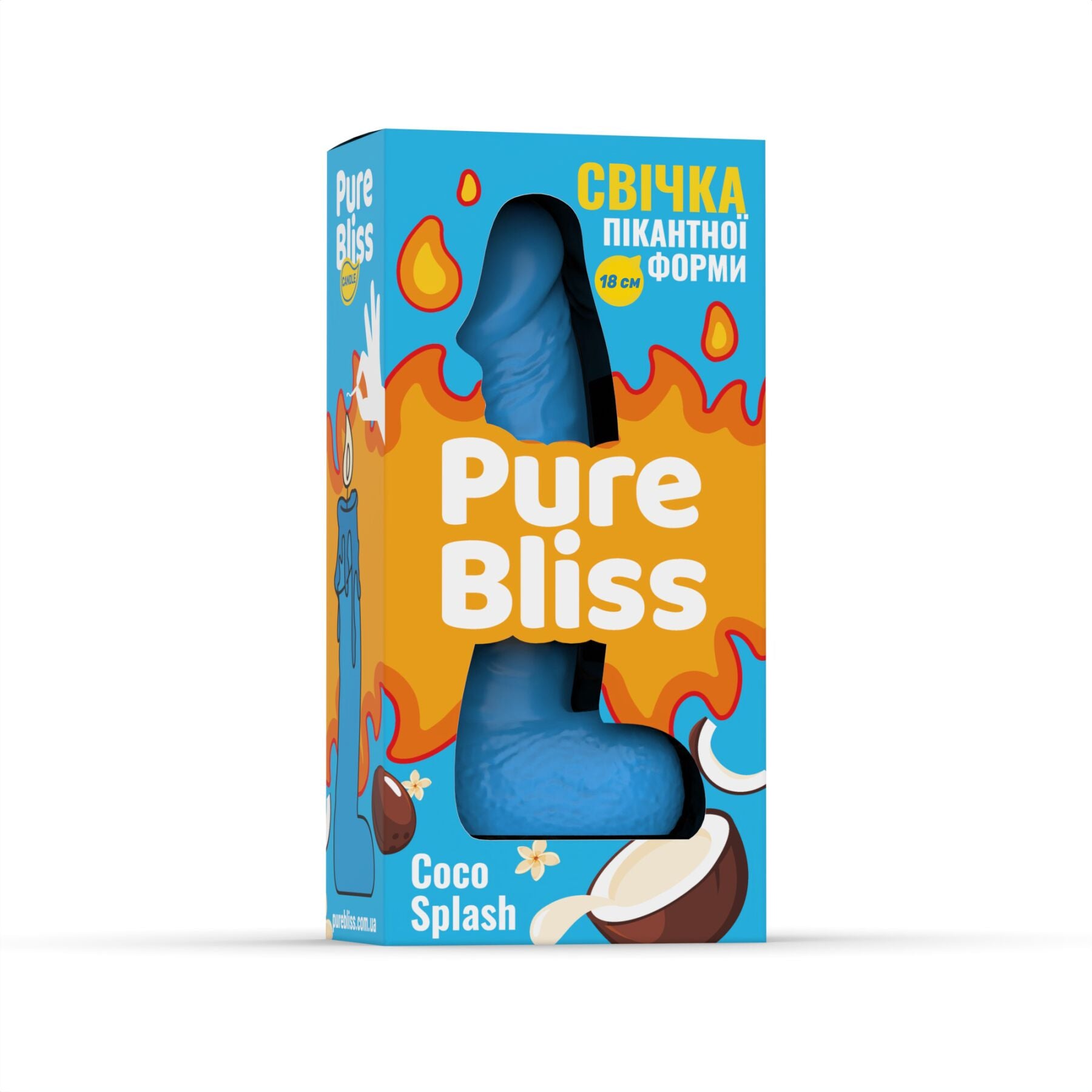 Thumb image for product index 14: Ароматное свеча пикантной формы Pure Bliss Coco Splash