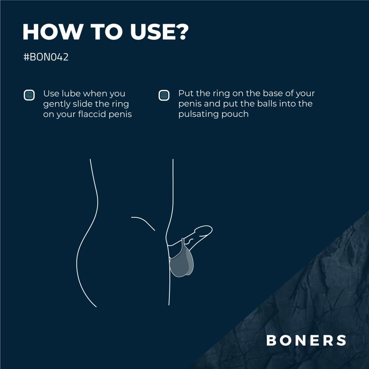 Thumb image for product index 12: Ерекційне кільце Boners Stimulating Ball Pouch