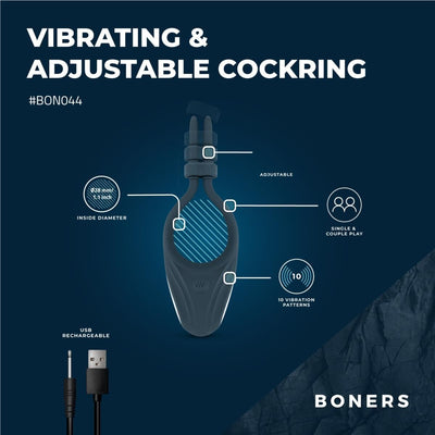Main image for product index 12: Ерекційне кільце Boners Adjustable Cockring