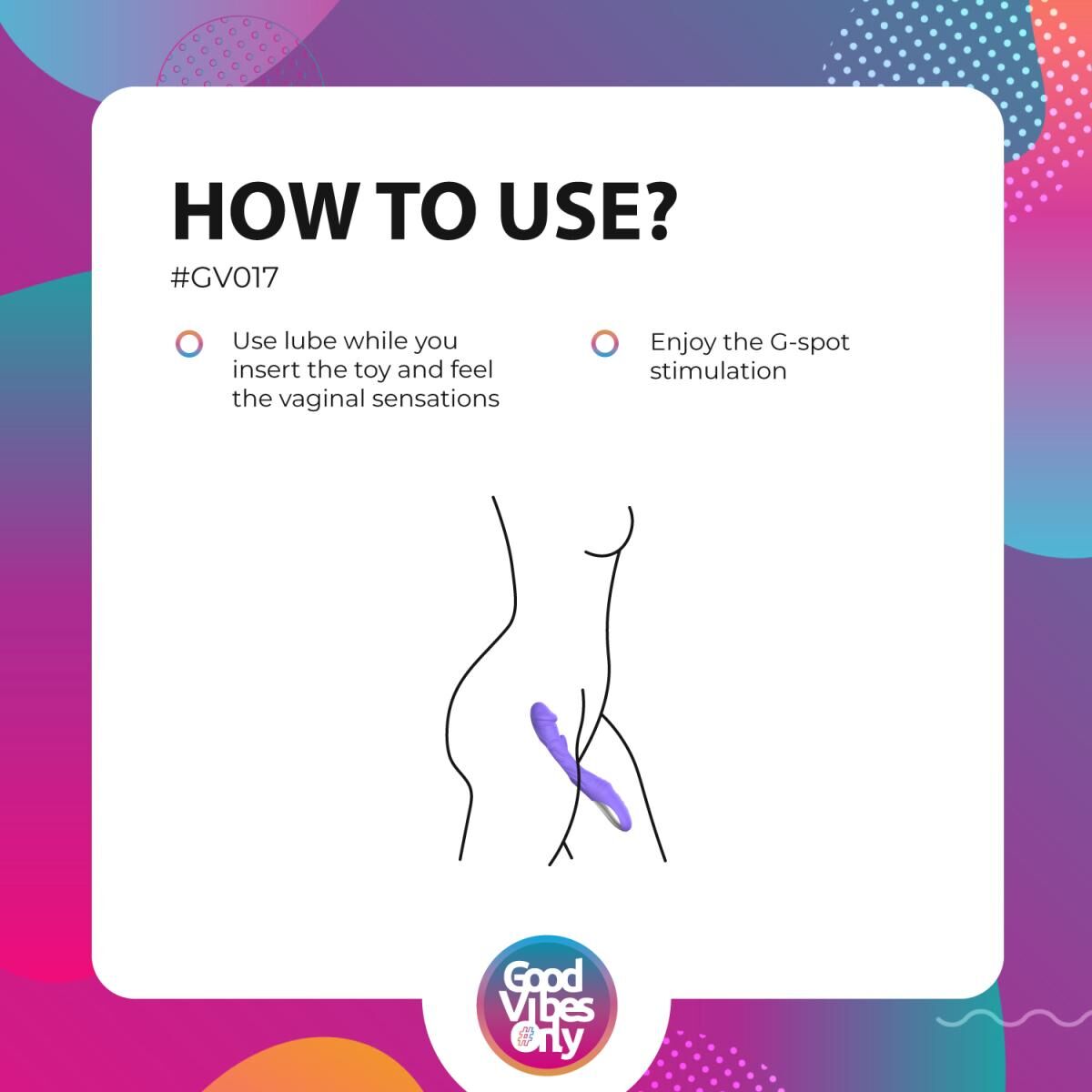 Вибратор Good Vibes Only - Flax Vibrating Dildo with G-Spot Stimulator - превью 10