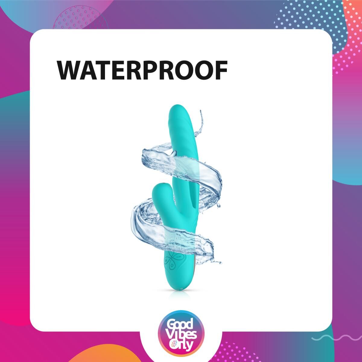 Вибратор-кролик Good Vibes Only - Lisa Thrusting Rabbit Vibrator with G-Spot Stimulator - превью 13