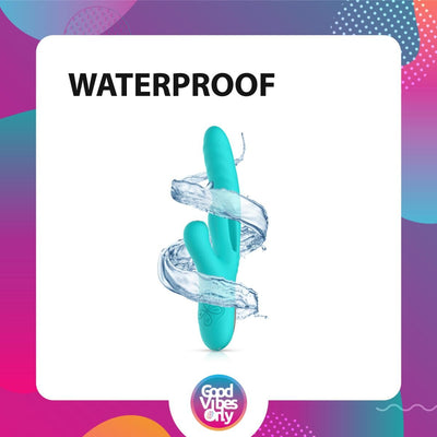 Вибратор-кролик Good Vibes Only - Lisa Thrusting Rabbit Vibrator with G-Spot Stimulator - фото 13