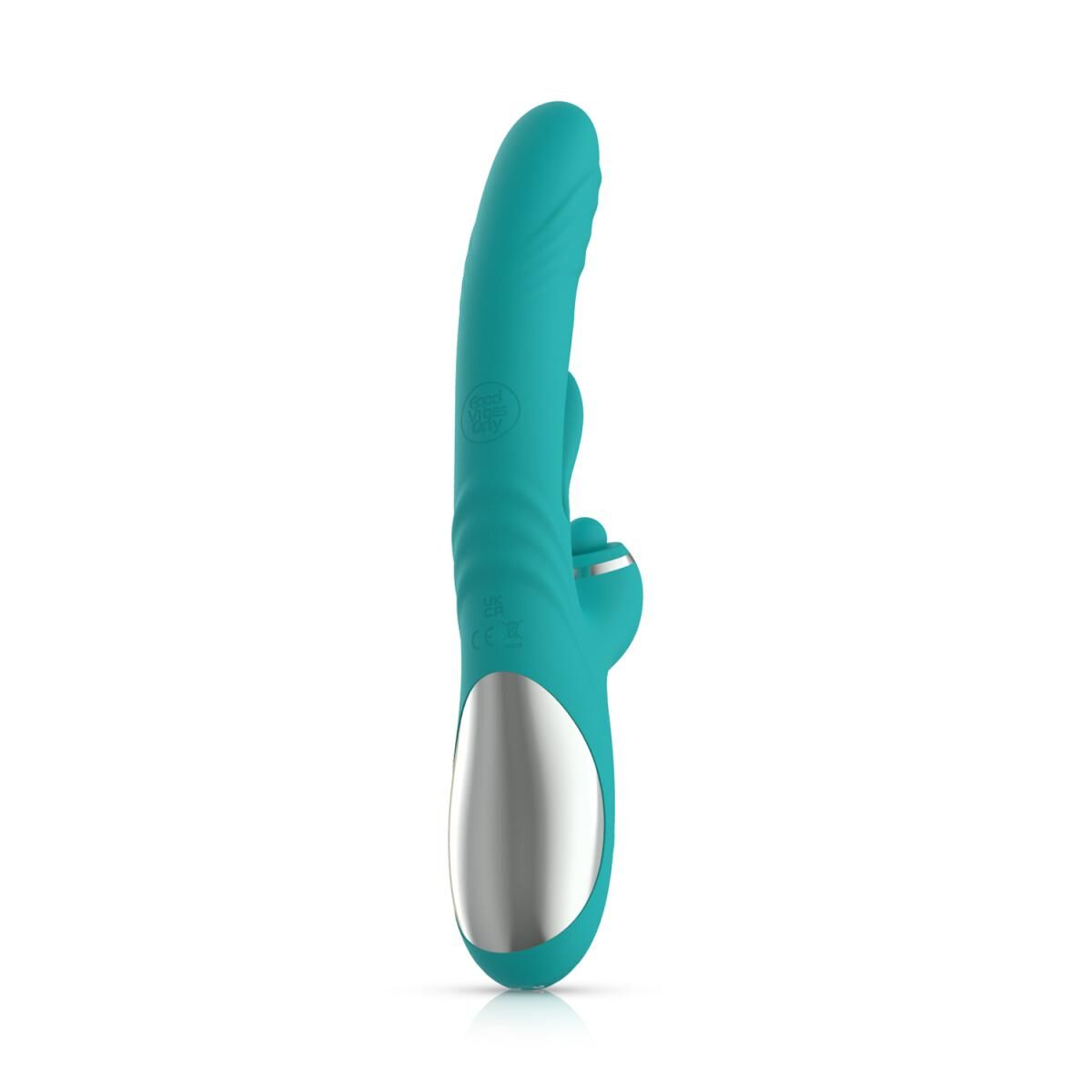 Вибратор-кролик Good Vibes Only - Lisa Thrusting Rabbit Vibrator with G-Spot Stimulator - превью 4