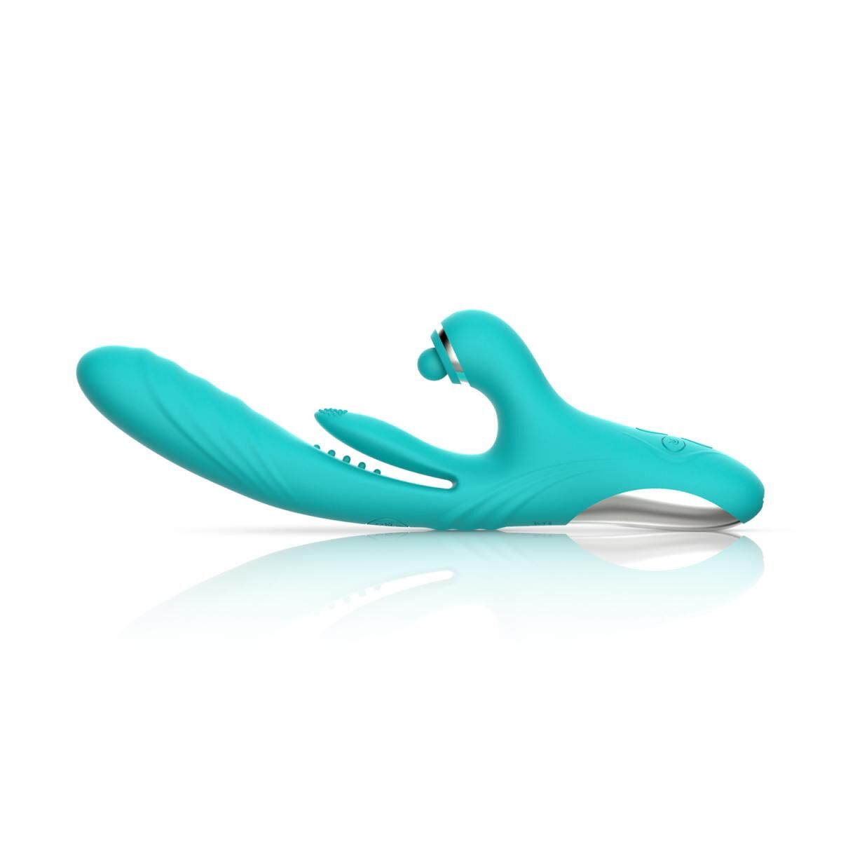 Вибратор-кролик Good Vibes Only - Lisa Thrusting Rabbit Vibrator with G-Spot Stimulator - превью 3