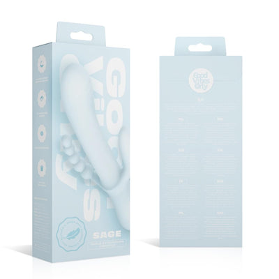 Вибратор-кролик Good Vibes Only - SAGE Triple Stimulation Vibe Soft Silicone  - фото 9