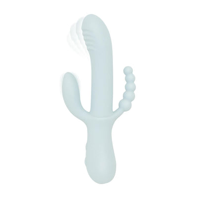 Вибратор-кролик Good Vibes Only - SAGE Triple Stimulation Vibe Soft Silicone  - фото 1