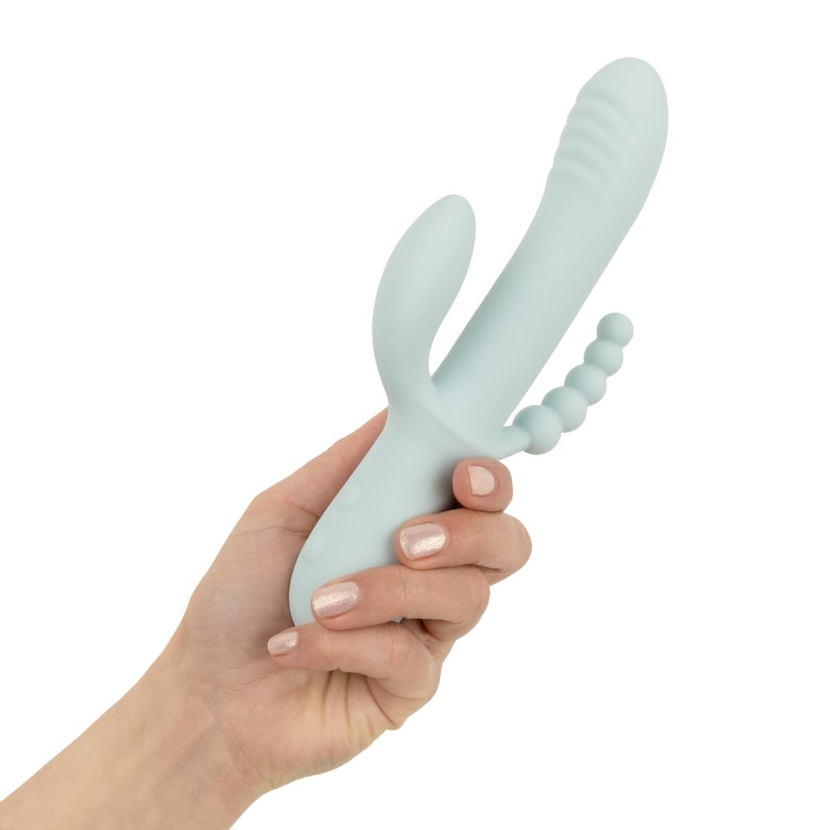 Вибратор-кролик Good Vibes Only - SAGE Triple Stimulation Vibe Soft Silicone  - превью 7