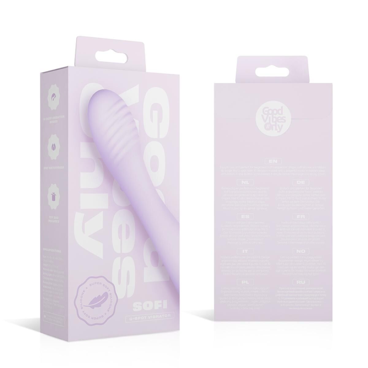 Вибратор Good Vibes Only - SOFI G-Spot Vibrator Soft Silicone - превью 8