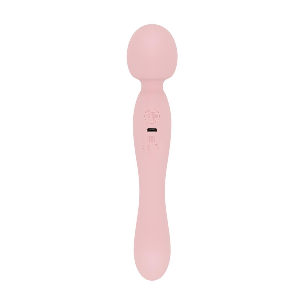 Вибромассажер Good Vibes Only - SIMI Double-Sided Wand Vibrator Soft Silicone  - превью 3