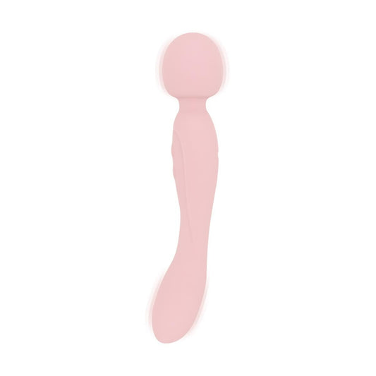 Вібромасажер Good Vibes Only - SIMI Double-Sided Wand Vibrator Soft Silicone_