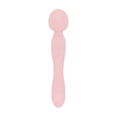 Вибромассажер Good Vibes Only - SIMI Double-Sided Wand Vibrator Soft Silicone  - фото 4