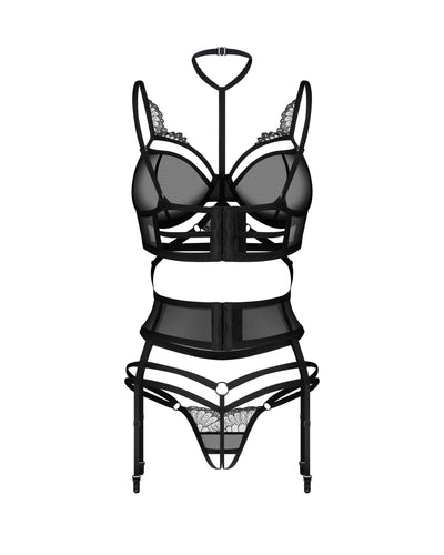 Main image for product index 36: Комплект Obsessive Premisis 3-pcs crotchless set