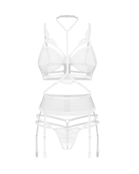 Комплект Obsessive Premisis 3-pcs crotchless set_