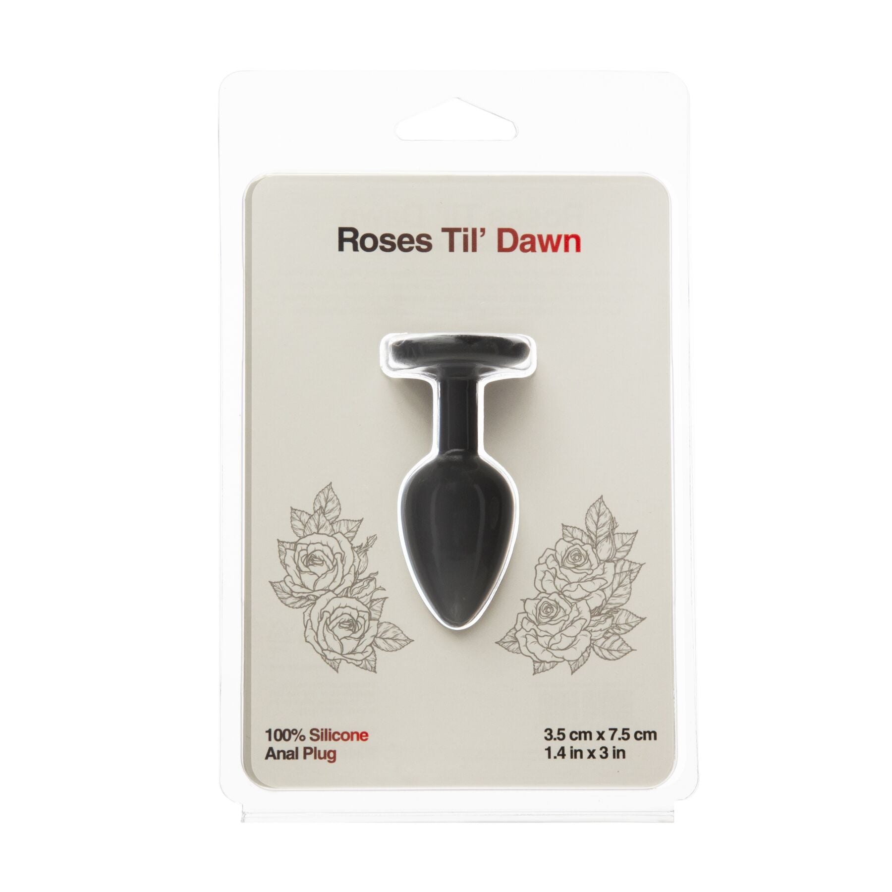 Анальна пробка BMS Roses Til’ Dawn Silicone Anal Plug - превʼю 4