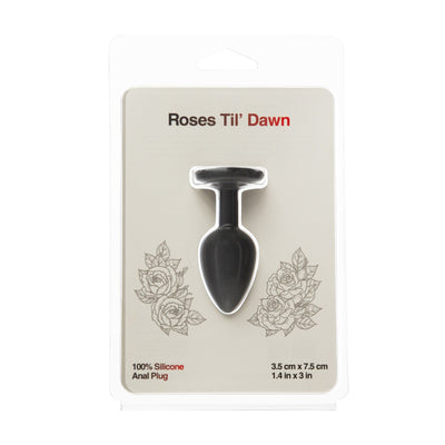 Анальна пробка BMS Roses Til’ Dawn Silicone Anal Plug - фото 4