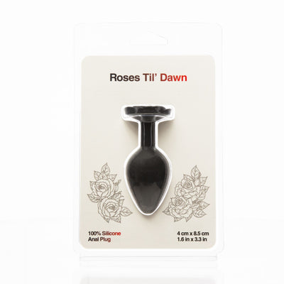 Анальна пробка BMS Roses Til’ Dawn Silicone Anal Plug - фото 9