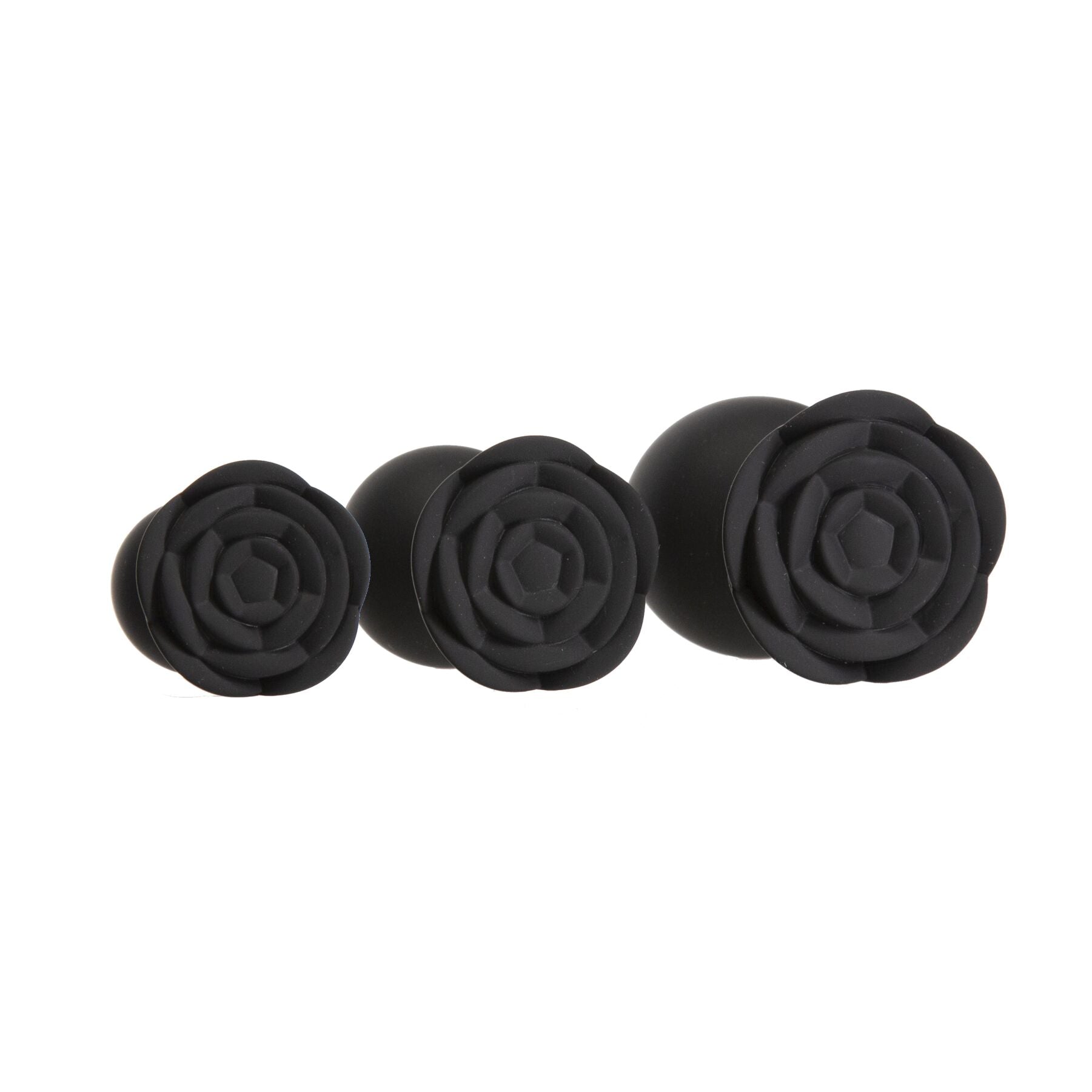 Набір силіконових анальних пробок BMS Roses Til’ Dawn Silicone Anal Plug Kit Starter Kit - превʼю 2
