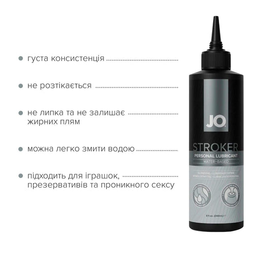 Лубрикант для мастурбаторів JO Stroker Lubricant_