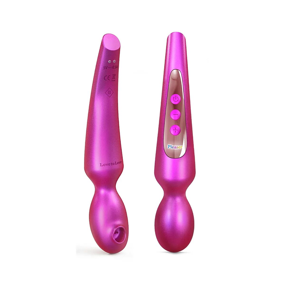 Стимулятор для клитора Love To Love Pleaser Iridescent, эффект постукивания - превью 11