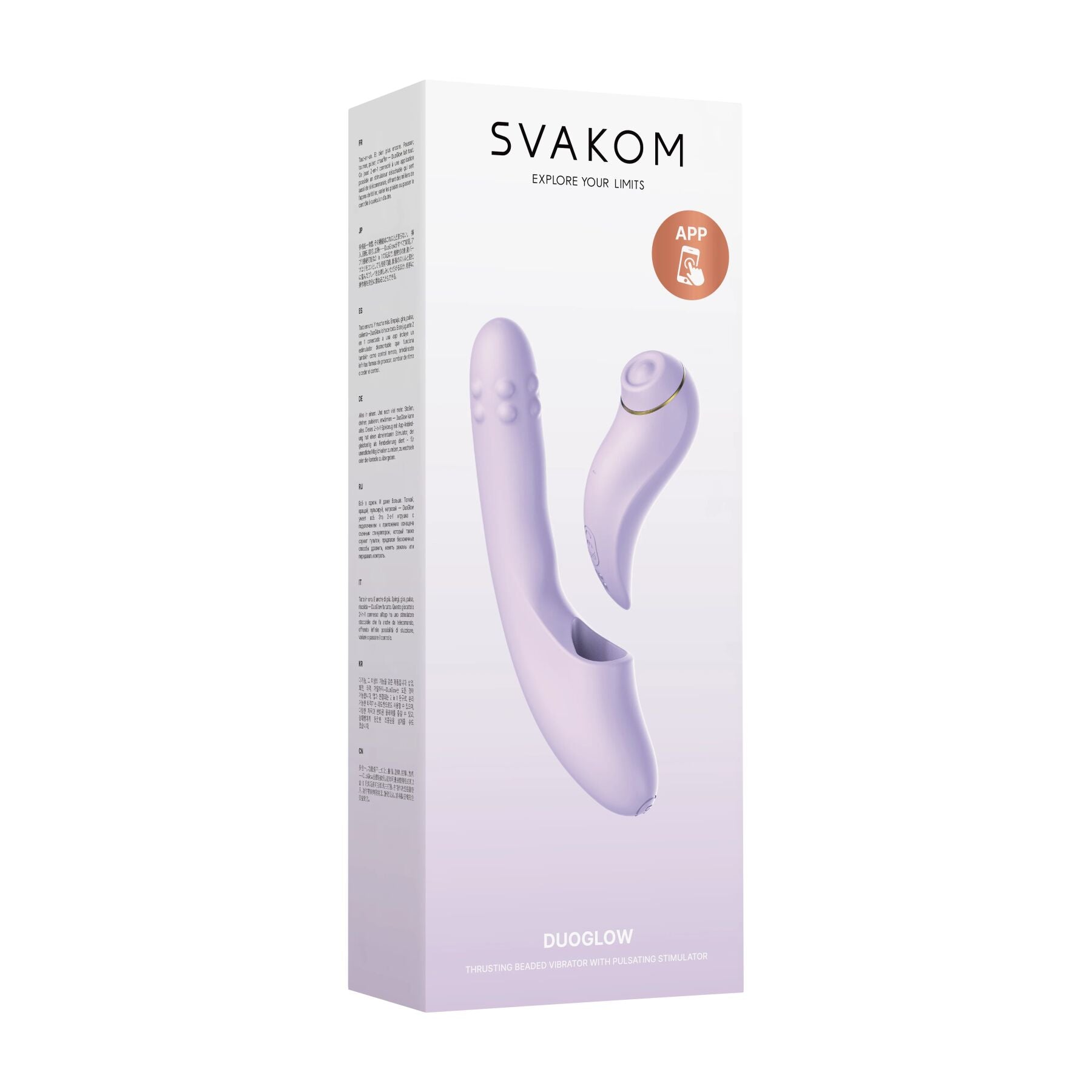 Смарт-вибратор 5в1 Svakom DuoGlow - превью 10