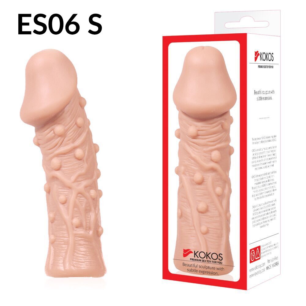 Насадка на член Kokos Extreme Sleeve ES.06, стимулюючий рельєф - превʼю 4