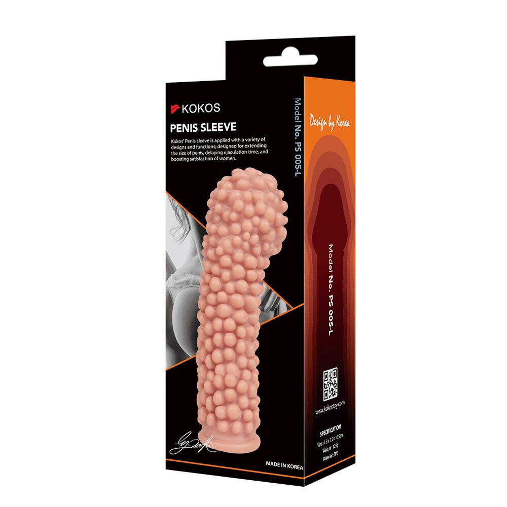 Насадка на член Kokos Penis Sleeve PS 005 - фото 2