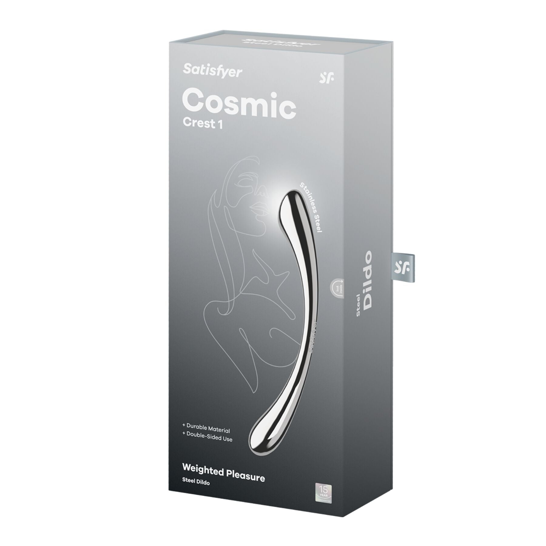 Металлический дилдо Satisfyer Cosmic Crest 1 - превью 5