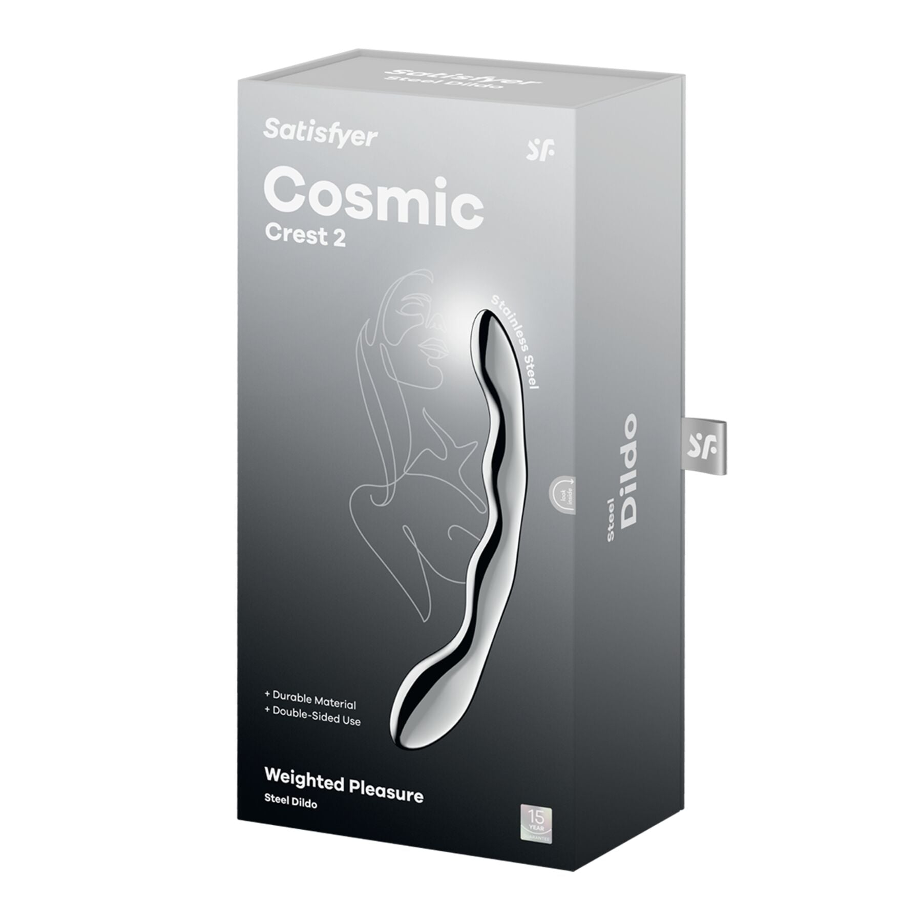 Металевий дилдо Satisfyer Cosmic Crest 2 - превʼю 5