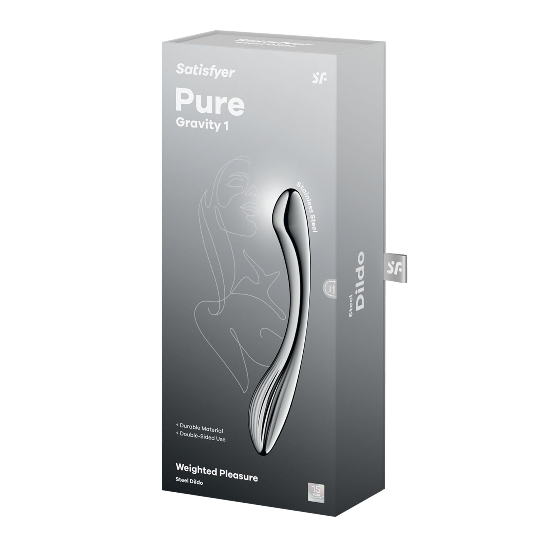 Металевий дилдо Satisfyer Pure Gravity 1 - превʼю 5