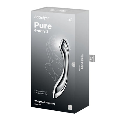 Металевий дилдо Satisfyer Pure Gravity 2 - фото 5