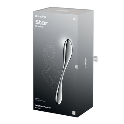 Металевий дилдо Satisfyer Star Force 3 - фото 5