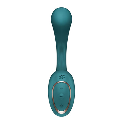 Вагинально-клиторальный вибратор Satisfyer G for Goddess 2 Wine Red, 2 мотора - фото 3