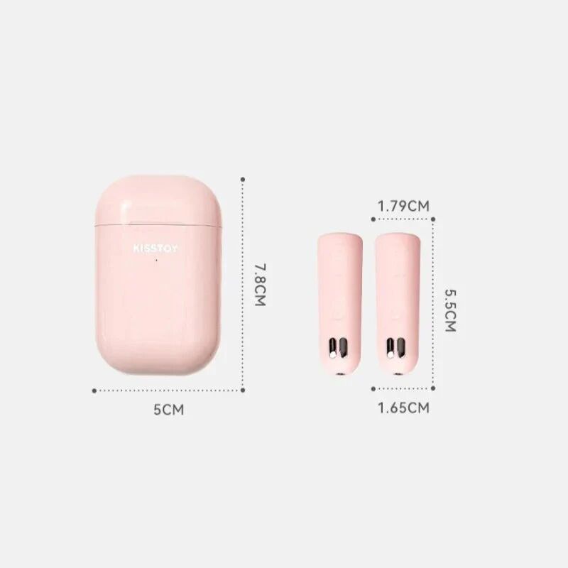 Комплект вібраторів на палець з електростимуляцією KISSTOY Viva Pods - превʼю 5