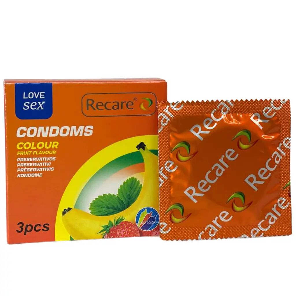 Презервативи Recare Color Fruit Flavour Condoms - превʼю 6
