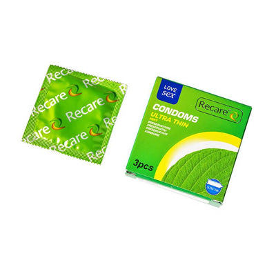 Презервативы Recare Ultra Thin Mint Condoms  - фото 2