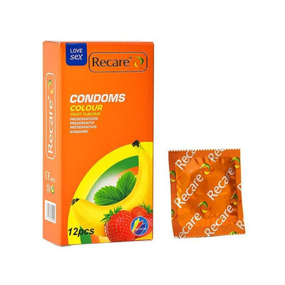 Презервативи Recare Color Fruit Flavour Condoms - фото 1