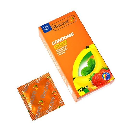 Презервативи Recare Color Fruit Flavour Condoms_