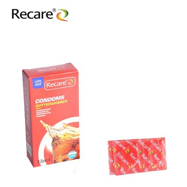 Презервативи Recare Cola Dotted&Ribbed Condoms - превʼю 11